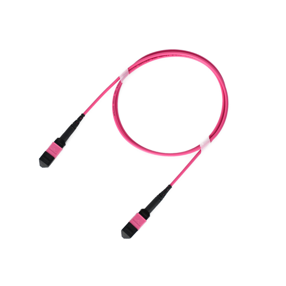 MPO-MPO M to M 8 Cores Type B Multimode OM4 Low Loss ≤0.35dB 3.0mm Flame Retardant LSZH 3m (10ft)