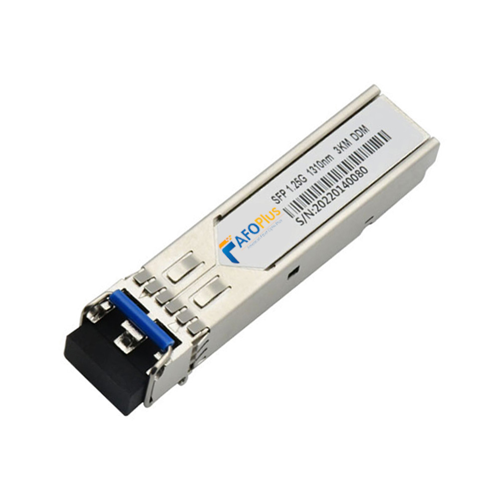 Fiber Optical Transceiver|Optical Module 1.25G SFP FR 1310nm MM 3km Duplex LC/UPC Single Mode Cisco Compatible