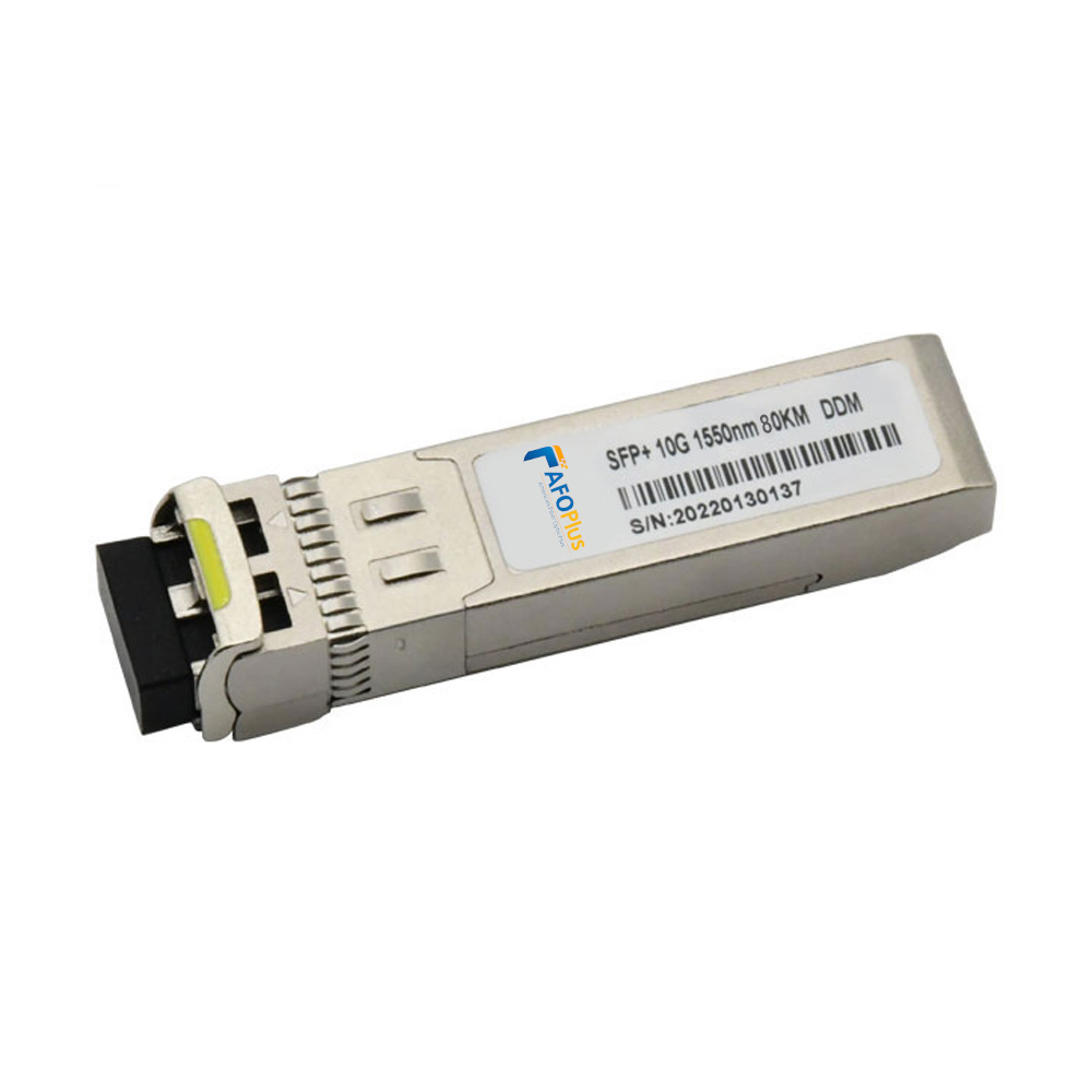 Fiber Optical Transceiver|Optical Module 10G SFP+ ZR 1550nm 80km Duplex LC/UPC Single Mode Cisco Compatible