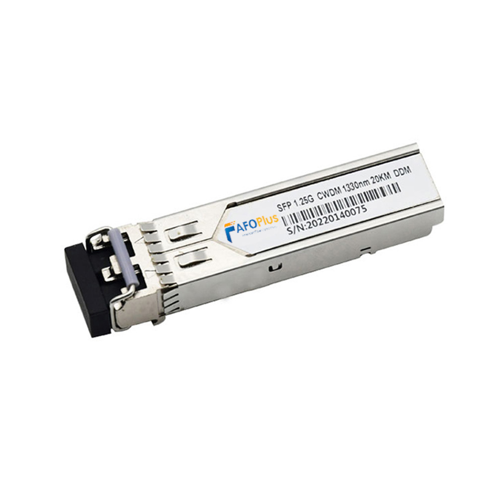 Fiber Optical Transceiver|Optical Module Cisco Compatible CWDM 1.25G SFP 1330nm 20km Duplex LC/UPC Single Mode